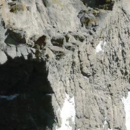 Satellite imagery of Jagged Ridge, NZ