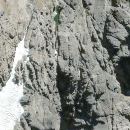Satellite imagery of Jagged Ridge, NZ