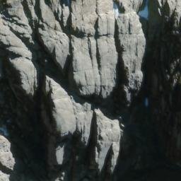 Satellite imagery of Jagged Ridge, NZ