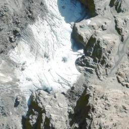 Satellite imagery of Jagged Ridge, NZ