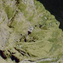 Satellite imagery of The Furies Ridge, NZ
