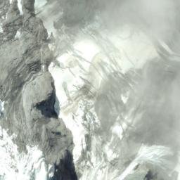 Satellite imagery of North East Ridge, NZ