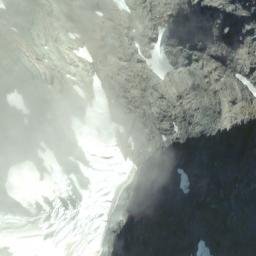 Satellite imagery of Coxcomb Ridge, NZ