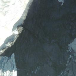 Satellite imagery of Coxcomb Ridge, NZ
