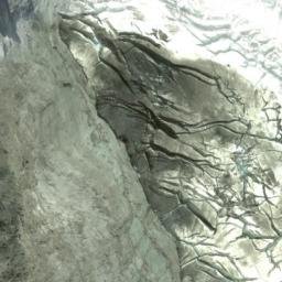 Satellite imagery of Coxcomb Ridge, NZ