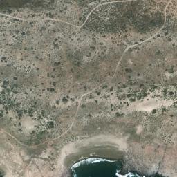 Satellite imagery of Punta Atrevida, AR