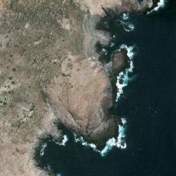 Satellite imagery of Punta Atrevida, AR