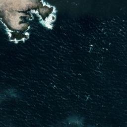 Satellite imagery of Punta Atrevida, AR