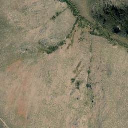 Satellite imagery of Half Moon Spur, NZ