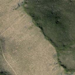 Satellite imagery of Half Moon Spur, NZ