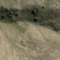 Satellite imagery of Moses Rock, NZ