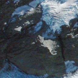 Satellite imagery of Intervention Ridge, NZ
