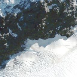 Satellite imagery of Intervention Ridge, NZ