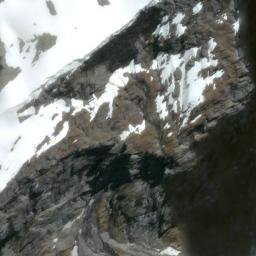 Satellite imagery of French Ridge, NZ