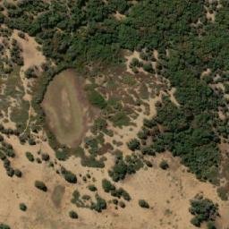 Satellite imagery of Hito VI-33 Laguna Azul, AR