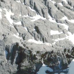 Satellite imagery of Intervention Ridge, NZ