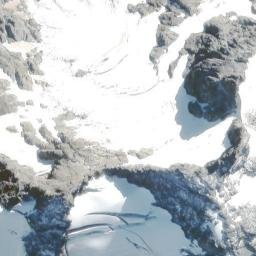 Satellite imagery of Intervention Ridge, NZ