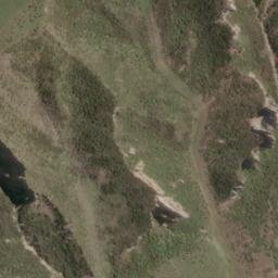 Satellite imagery of Clay Cliffs, NZ