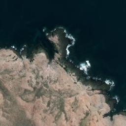 Satellite imagery of Cabo San José, AR
