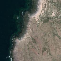Satellite imagery of Punta Acertada, AR