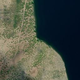 Satellite imagery of Turnagain Point, NZ