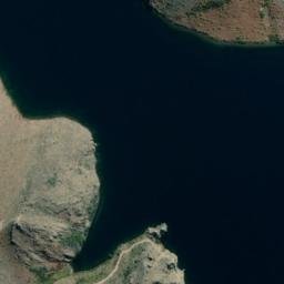 Satellite imagery of Turnagain Point, NZ