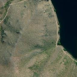Satellite imagery of Turnagain Point, NZ