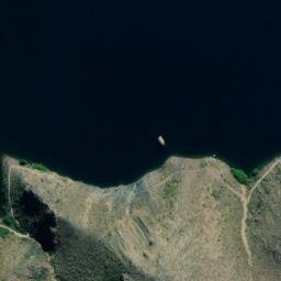 Satellite imagery of Turnagain Point, NZ