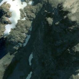 Satellite imagery of Cerro Siete Picos, CL