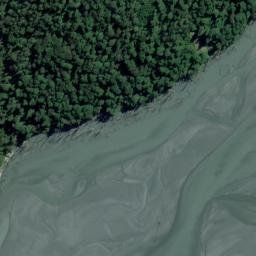 Satellite imagery of Sandy Bluff, NZ