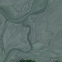 Satellite imagery of Sandy Bluff, NZ