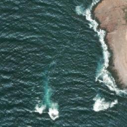 Satellite imagery of Punta Lobería, AR