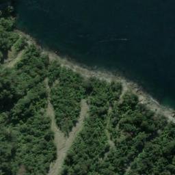 Satellite imagery of Greenstone Point, NZ