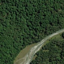 Satellite imagery of Twenty Five Mile Spur, NZ