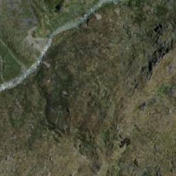 Satellite imagery of Big Devil Spur, NZ