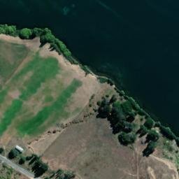 Satellite imagery of Parsons Rock, NZ