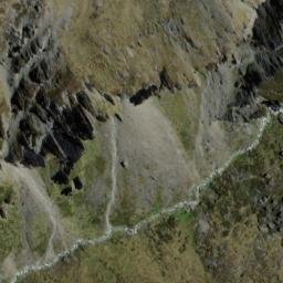 Satellite imagery of Little Devil Spur, NZ