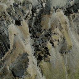 Satellite imagery of Long Charlie Spur, NZ