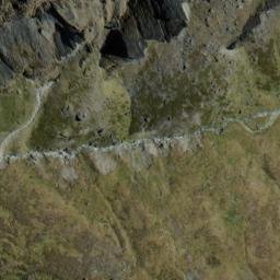 Satellite imagery of Long Charlie Spur, NZ