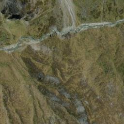 Satellite imagery of Long Charlie Spur, NZ