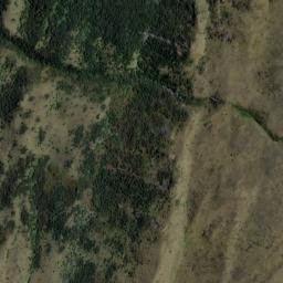 Satellite imagery of Greenland Spur, NZ