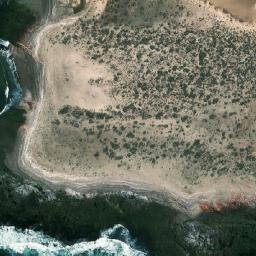 Satellite imagery of Punta Fabián, AR