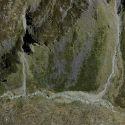 Satellite imagery of Vee Spur, NZ