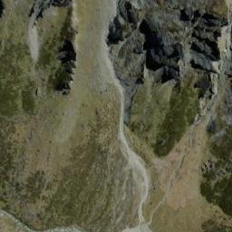 Satellite imagery of Vee Spur, NZ