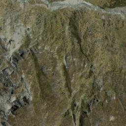 Satellite imagery of Vee Spur, NZ