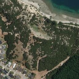 Satellite imagery of Beacon Point, NZ