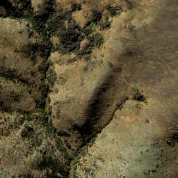 Satellite imagery of Three Tree Spur, NZ