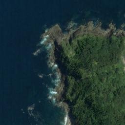 Satellite imagery of Four Mile Point, NZ