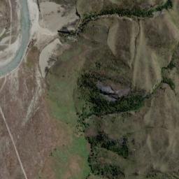 Satellite imagery of The Island, NZ
