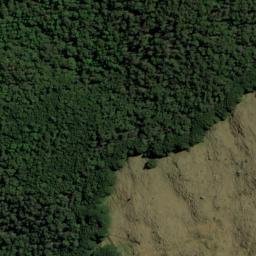 Satellite imagery of Lovers Leap, NZ